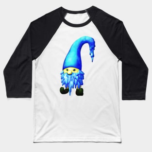 Icicle Gnome Drawing Baseball T-Shirt